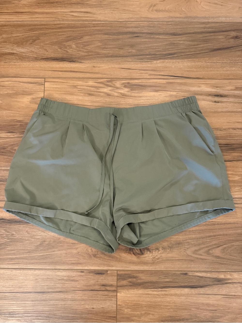 Women’s Zyia Olive Drawstring Shorts